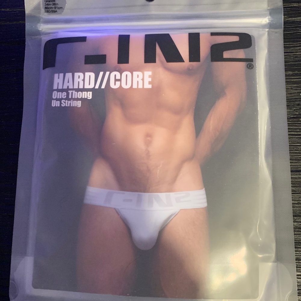 NWT Men's C-IN2 Navy Thong L